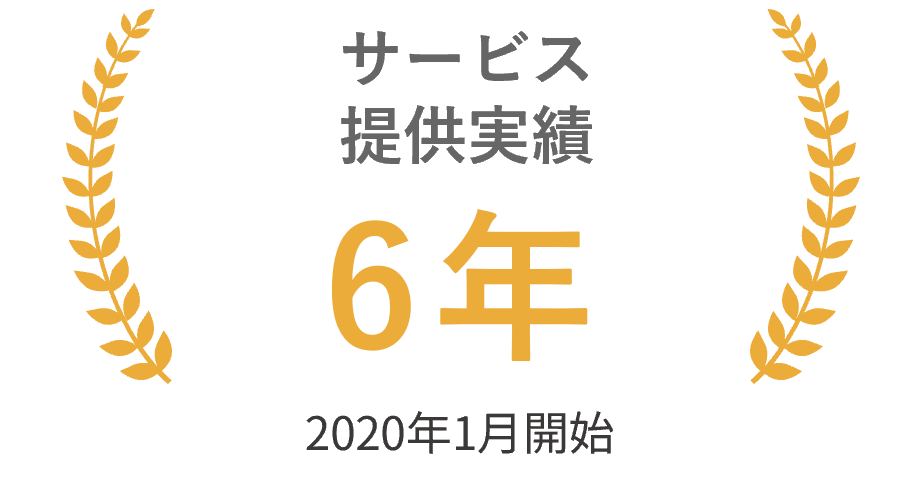 6年の運営実績